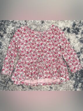 Baby Gap floral blouse size 12-18 months
